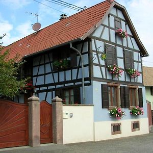 Maison Accueillante Dans Wingersheim Les Quatre Bans Avec Terrasse Villa Exterior photo