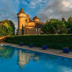 Chateau Garinie 13Th Century Medieval Castle In The South Of France Villa Lugan  Exterior photo