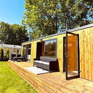 Luxe Tiny House Bij Het Leekstermeer Villa Matsloot Exterior photo