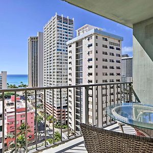 15Th Floor Condo With Lanai, 2 Blocks To Beach! Honolulu Exterior photo