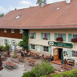 Zum Goldenen Schwanen Hotel Frankenried Exterior photo