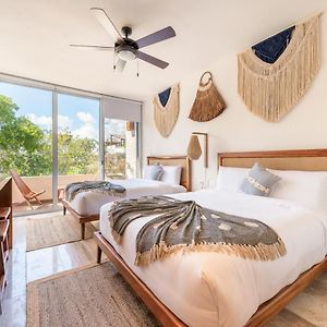 Luxury Tropical Retreat In Tulum Villa Exterior photo