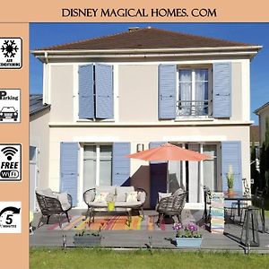 Air-Conditionned Villa, 5 Min To The Park - Disney Magical Homes, Paris Magny-le-Hongre Exterior photo