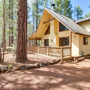 Woodsy Pinetop Cabin With Deck, 9 Mi To Rainbow Lake Indian Pine Exterior photo