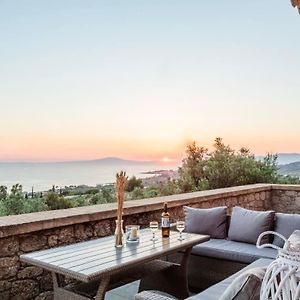 Mani Panoramic Views - Private Sunny Retreat Villa Levktron Exterior photo