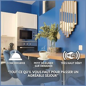 L'Elegance En Bleu Et Or Au Pied De Paris Et L'Aeroport D'Orly Apartment Bagneux  Room photo