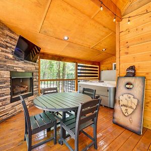 Broken Bow Cabin With Private Fire Pit And Hot Tub! Exterior photo