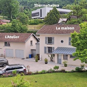 L'Atelier Apartment Salins-les-Bains Exterior photo