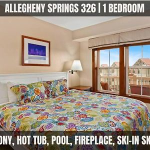 Allegheny Spring 326, Ski In Out, Pool Hottub Aparthotel Snowshoe Exterior photo