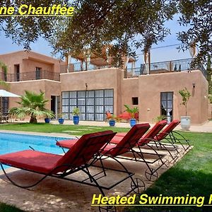 Villa Scil De Luxe: Atlas View Luxury with Heated Pool & Wellness Amenities Marrakesh Exterior photo