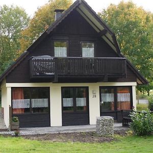 Gemuetliches Ferienhaus In Feriendorf Silbersee Mit Grosser Terrasse Villa Frielendorf Exterior photo