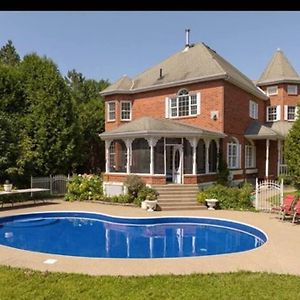 Waterfront Heated Pool Seasonal Acre Yard Bbq Villa Hudson Exterior photo