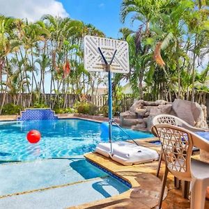 Sunny Paradise W Saltwater Pool Hot Tub Grill Sunrise Villa Exterior photo