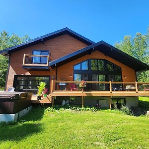 Chalet - Mon Toit Pour Toi ! Bord De Lac Villa Hebertville Exterior photo