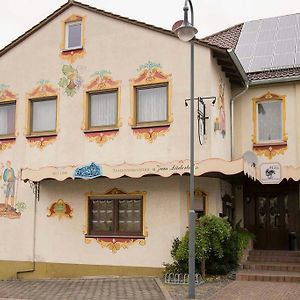 Traditionsgasthof Zum Luedertal Hotel Bimbach Exterior photo