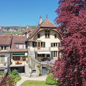 Magnifique Maison Vigneronne Avec Grand Jardin Villa Auvernier Exterior photo