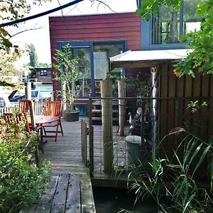 Houseboat Vliegenbos Bed & Breakfast Amsterdam Exterior photo