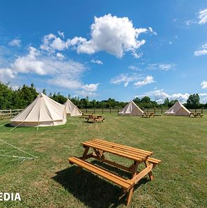 Bell Tent Glamping At Marwell Resort Winchester Exterior photo