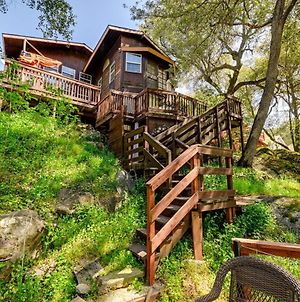 California Hot Springs Creekside Treehouse Cabin Villa Panorama Heights Exterior photo