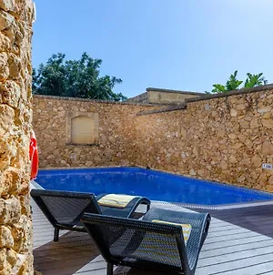 Gozo Villa W/Private Pool Near Beach + Ac + Bbq Xaghra Exterior photo