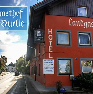 Landgasthof Zur Quelle Hotel Seeshaupt Exterior photo